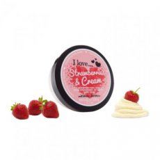 BU001_F010_ML Strawberries and Cream - Body Butter - 200 ml.